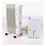 Oil heater and dehumidifer