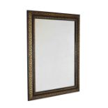 Wall mirror with decorative frame