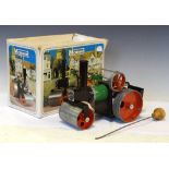 Mamod S.R.1A live steam roller, boxed