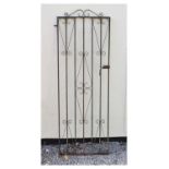 Wrought iron gate