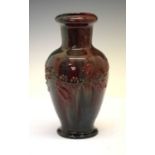 Elton Ware (Clevedon) pottery baluster vase