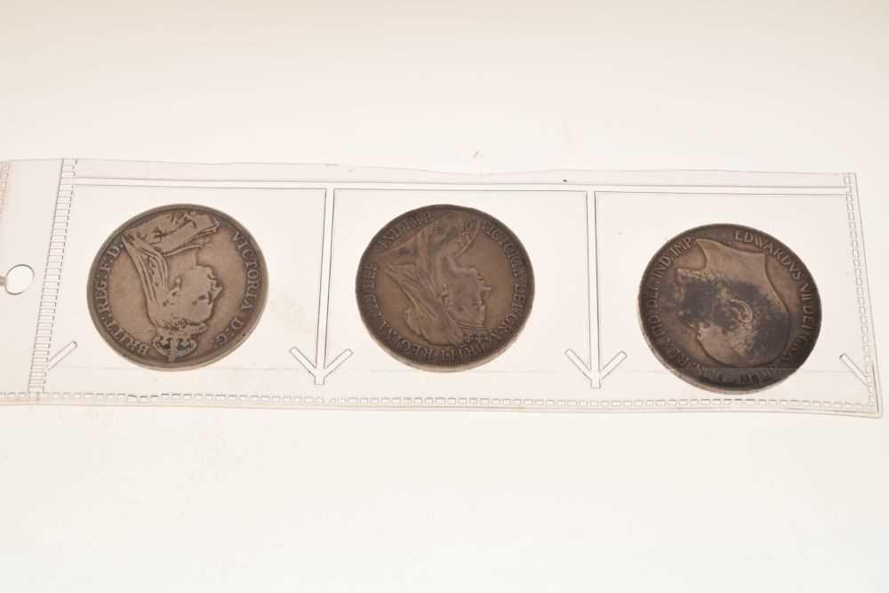 Coins - Three Crowns, 1891, 1900 & 1902 - Image 3 of 3