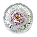 Wedgwood Glass Coalbrookdale paperweight - Red Carnation