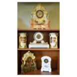 Assorted clocks and timepieces