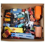 Quantity of diecast cars and other vehicles
