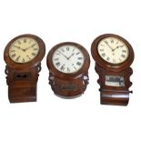 Three late 19th Century American wall clocks