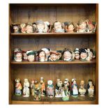 Quantity of Royal Doulton and other toby jugs
