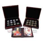 Thirteen London Mint Office 'Great British Military Heros Collection' together