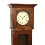 Early 20th Century oak longcase clock