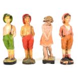 Early 20th Century plaster figures