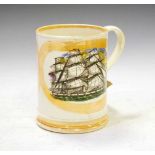 Sunderland lustre 'Frog' mug