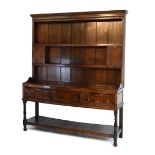 17th Century style oak dresser