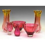 Assorted coloured glass