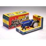 Britains No. 9527 Ford Super Major 5000 tractor, with original card sliding tray box