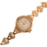 Rotary Incabloc - Lady's 9ct gold cocktail watch