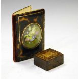 19th Century French tortoiseshell aide memoire