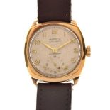 Rotary Super-Sports - Gentleman's 9ct gold wristwatch