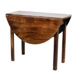 George III fruitwood gate leg table