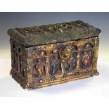 Plaster casket / sarcophagus box