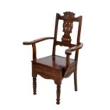 19th Century commode chair