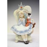 Lladro porcelain Privilege Gold figure, 'Alice in Wonderland', 8350