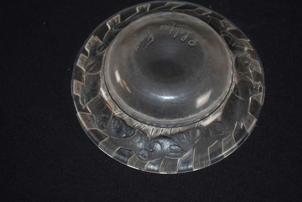 Lalique glass 'Irene' pattern pin dish - Image 18 of 19
