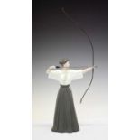 Lladro porcelain figure - 'Kyudo Archer', 8290