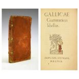 Books - Estienne, Robert - Gallicae Grammatices Libellus 1558