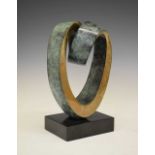 Dennis Westwood (b.1928) - 'Engagement' limited edition bronze sculpture