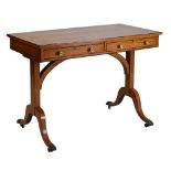 Satinwood centre table