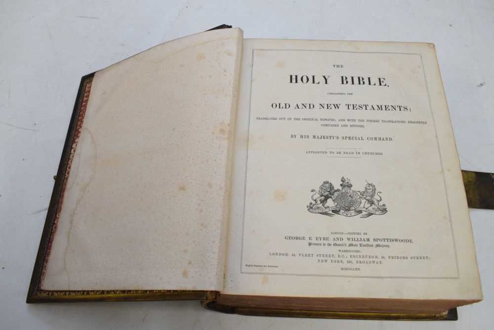 Victorian leather-bound Bible - Image 25 of 29