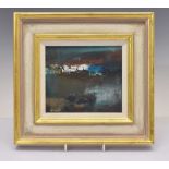 Leslie Godwin (b.1929) - Oil study - 'Red Wharf Bay, Anglesey'