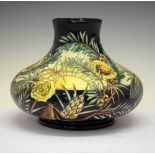 Moorcroft pottery 'Amazon Dawn' squat ovoid vase