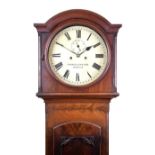 Mid 19th Century Irish mahogany-cased longcase clock, Chancellor & Son, Dublin