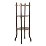 Late 19th Century French three-tier etagere