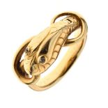Victorian serpent ring,