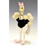 Steiff - Disney Fantasia Series 60th Anniversary limited edition 'Miss Upanova' ostrich, 01251/2000