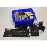 Sinclair Spectrum ZX Spectrum +, together with a quantity of games