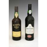 Bottle of Grahams LBV Port, together with a bottle of Duke of Cumberland Blandy's Madeira
