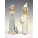 Two Lladro porcelain figures