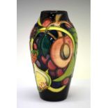 Moorcroft pottery - 'Queen's Choice' pattern vase, shape 200/5