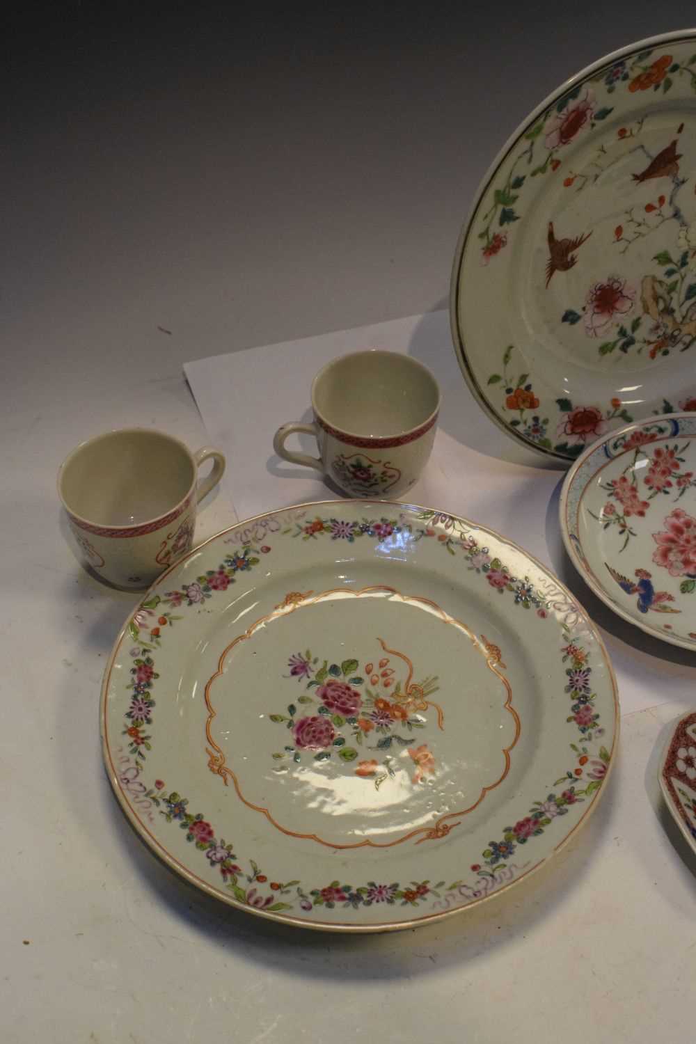 Quantity of Chinese Famille Rose export porcelain - Image 3 of 8