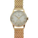 Gentleman's circa 1960's Tudor 9ct gold wristwatch