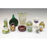 Quantity of 20th Century Isle of Wight Glass, etc