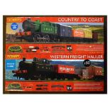 Two boxed Hornby 00 gauge train sets
