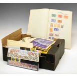 Stamps - Collection of mainly world stamps in albums and loose,