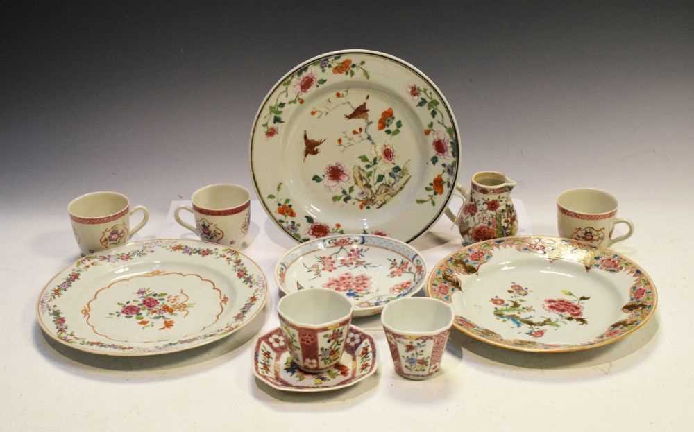 Quantity of Chinese Famille Rose export porcelain