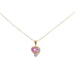 Heart shaped pendant