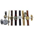 Group of wristwatches to including; Ingersoll, Triumph, Avia , Bulova, Smiths Astral etc