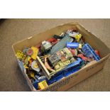 Quantity of diecast model vehicles to include; Matchbox, Lesney, Corgi Toys, Dinky trains etc